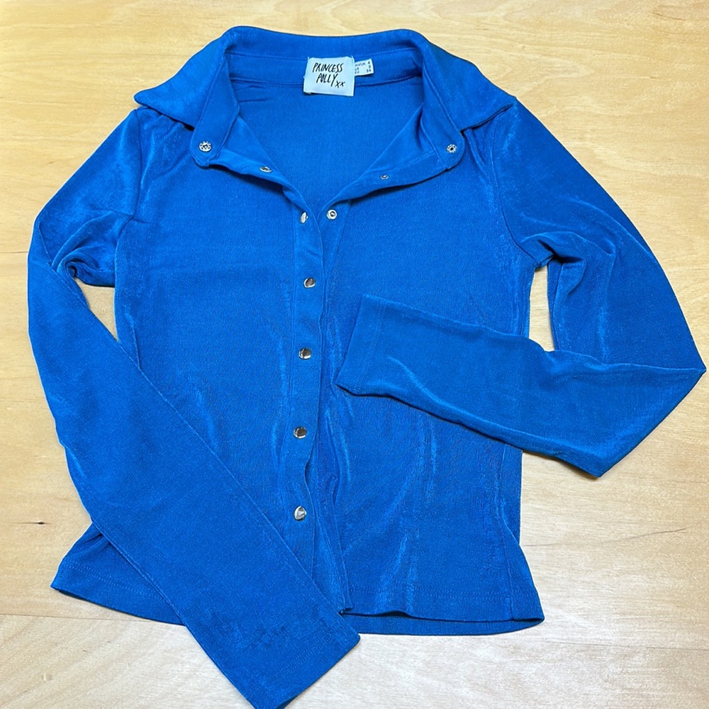 Princess Polly size 6, blue